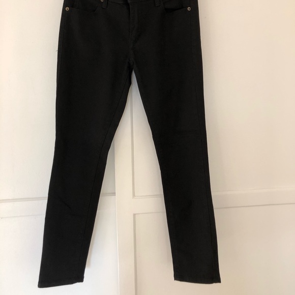 Free People Black Skinny Stretch Jeans 27 - Picture 2 of 5